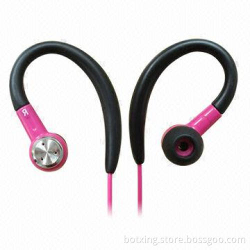 2013 High-quality Fashionable Design Hang-ear Earphones, 20 to 20,000Hz Frequency